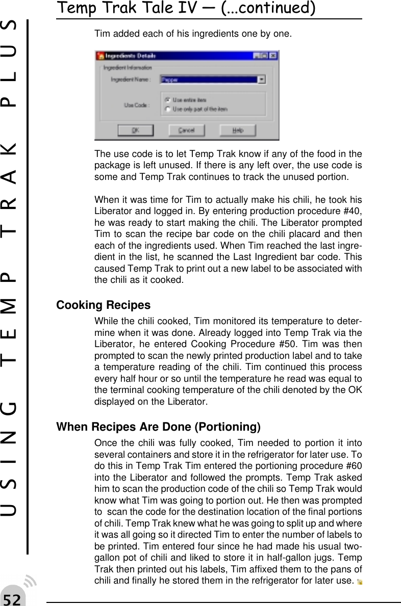 Food Trak User Manual